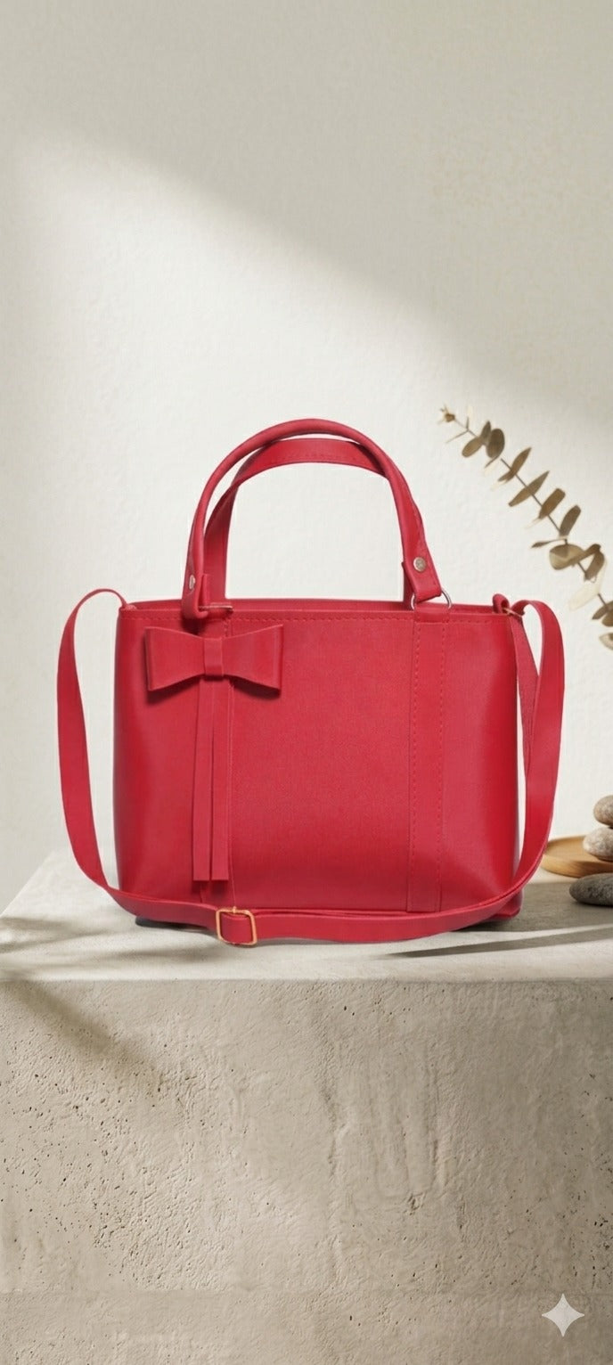 Elegant Bow Tie Design Ladies Bag