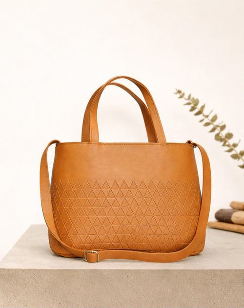 Mini Triangles Design Ladies Bag