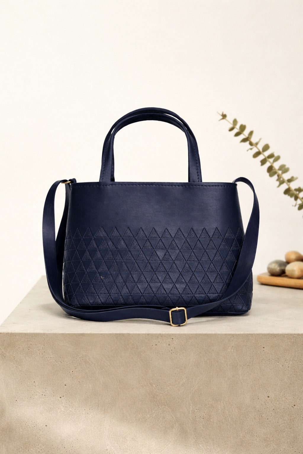 Mini Triangles Design Ladies Bag