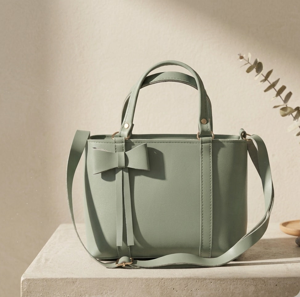 Elegant Bow Tie Design Ladies Bag
