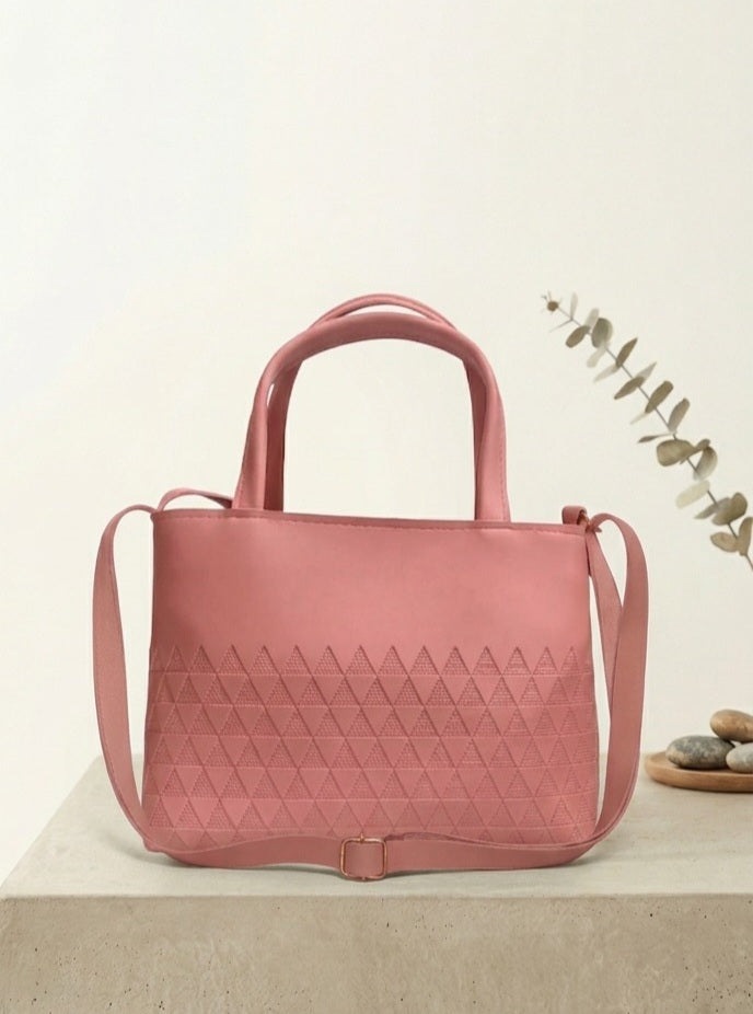Mini Triangles Design Ladies Bag