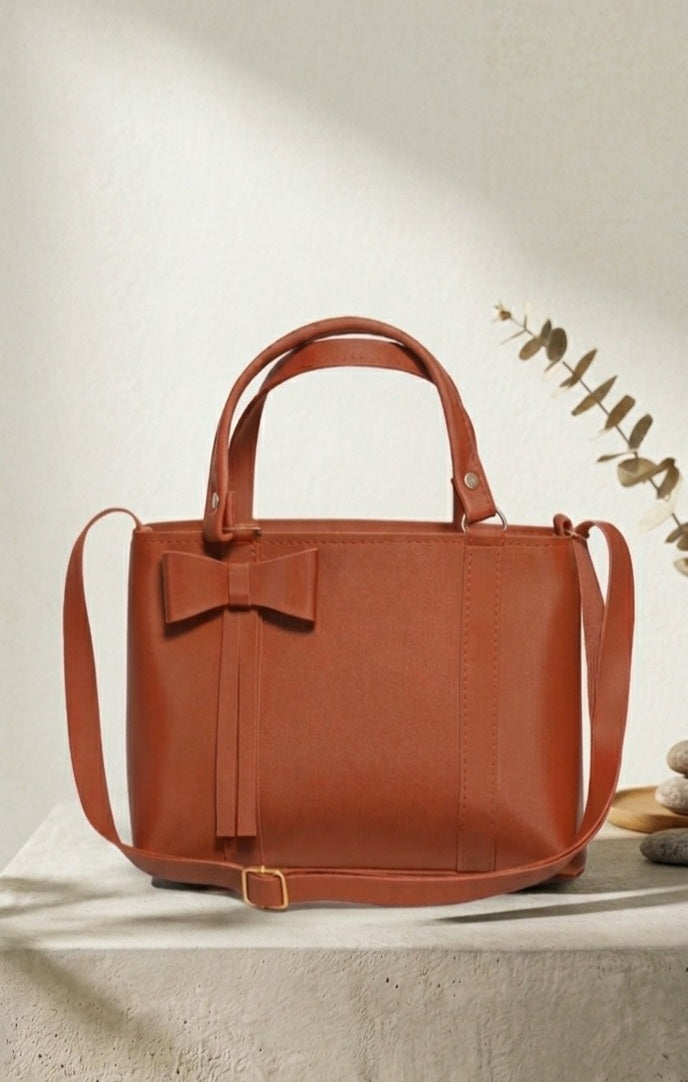 Elegant Bow Tie Design Ladies Bag